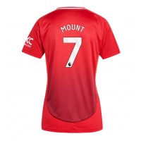 Camisa de time de futebol Manchester United Mason Mount #7 Replicas 1º Equipamento Feminina 2024-25 Manga Curta